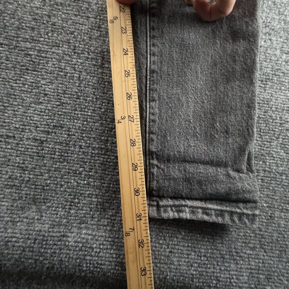 Levi’s 501s Student Women Jeans Charcoal Wash Button Fly Classic ACTL 26X31 - Picture 7 of 15
